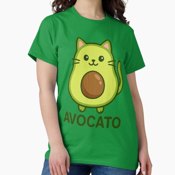 Artikel-Vorschau von Avocado-Shirt, designt und verkauft von InkOnCotton.