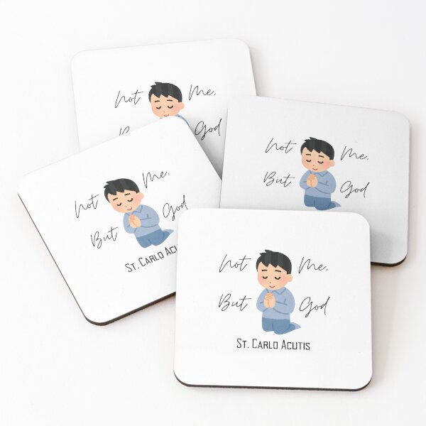 Item preview, Not Me, But God Saint Carlo Acutis designed and sold by PaperDreamPod.