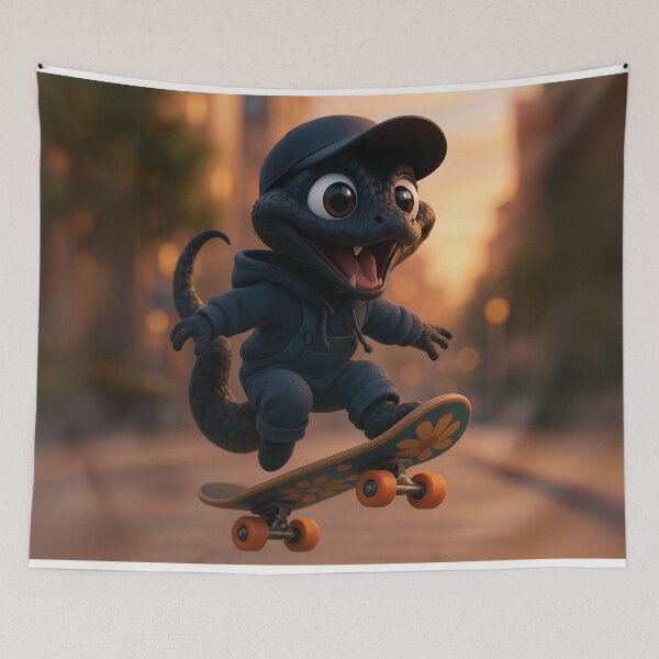 Item preview, Skater Night Adder  designed and sold by Sillytoe.