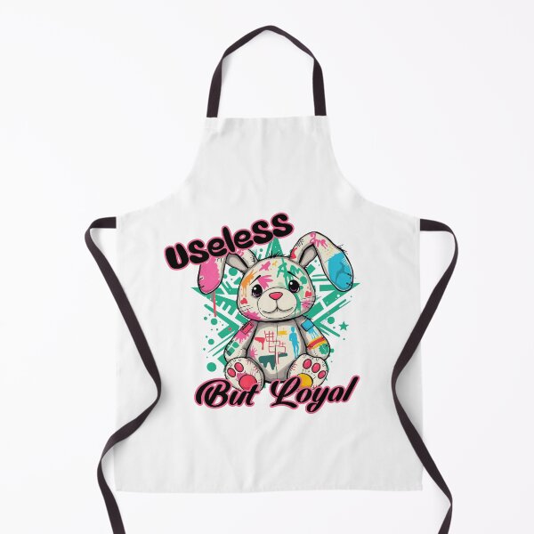 Item preview, USELESS BUT LOYAL Cute Bunny designed and sold by Brooke Jordan.
