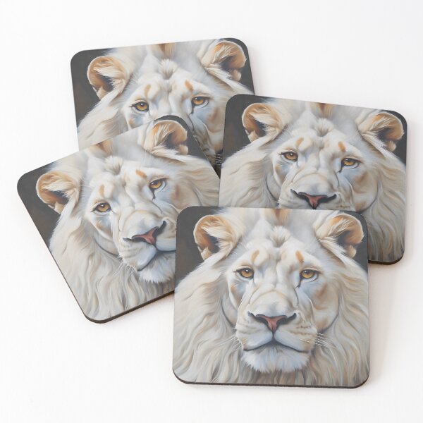 Item preview, Majestic White Lion designed and sold by Art by Dannalynn.