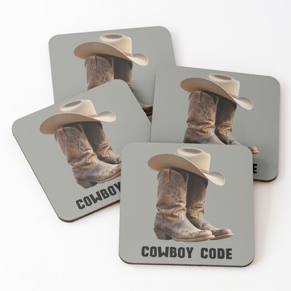Item preview, Cowboy Code: Boots Down, Hat On designed and sold by Harmon Luxe Studio .