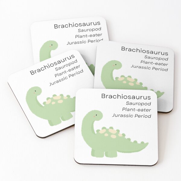Item preview, Brachiosaurus scientific cartoon designed and sold by Moth Hawke Designs.