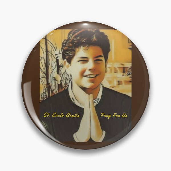 Item preview, St. Carlo Acutis Pray For Us designed and sold by PaperDreamPod.