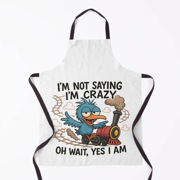Item preview, Sarcastic Sarcasm Blue Bird Riding A Steam Locomotive designed and sold by scooterbaby.