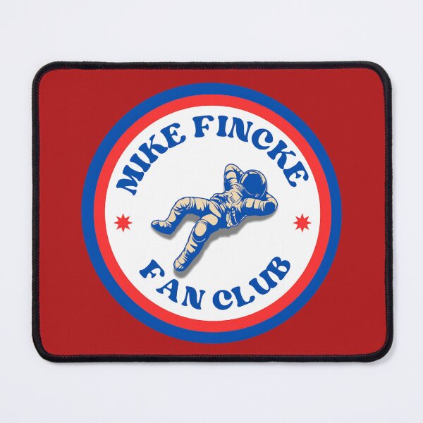 Item preview, retro astronaut fan club nasa parody badge designed and sold by AndenSol.