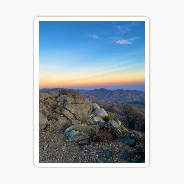 Item preview, Sunset at Keys View: Joshua Tree designed and sold by sammigallivants.