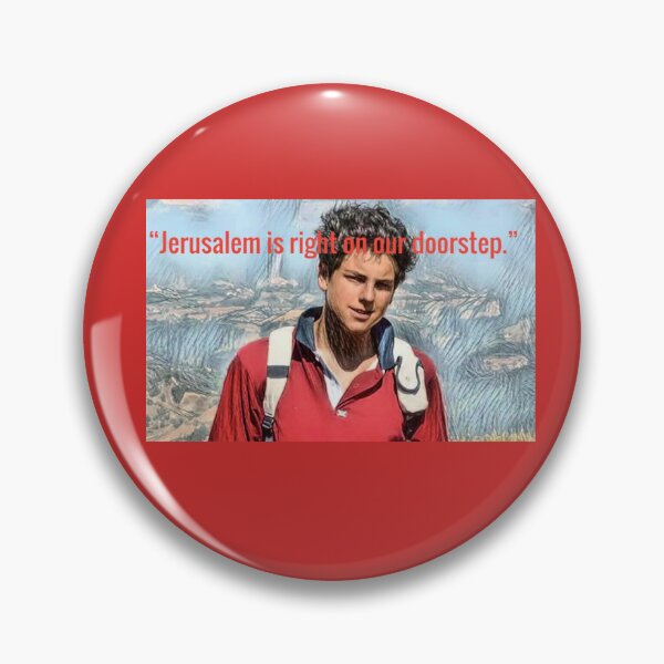 Item preview, Saint Carlo Canonization Jerusalem is Right on our Doorsteps designed and sold by PaperDreamPod.