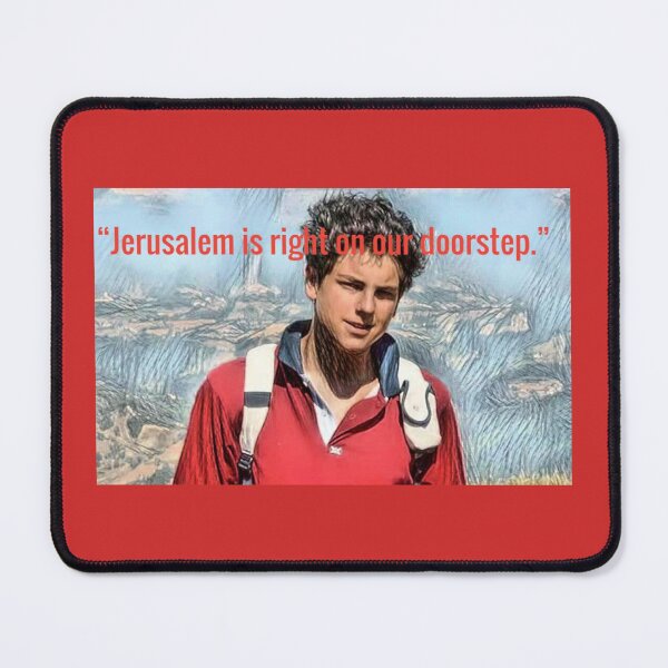 Item preview, Saint Carlo Canonization Jerusalem is Right on our Doorsteps designed and sold by PaperDreamPod.