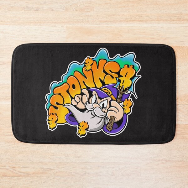 Item preview, Stonks Wizard - Crypto Magic designed and sold by ImaginarStore.