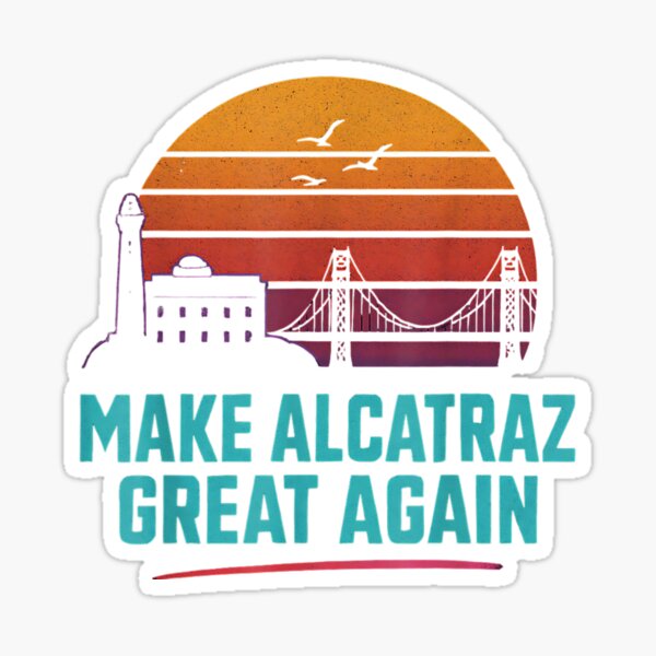 Item preview, Funny Vintage Alcatraz  designed and sold by Asher4c.