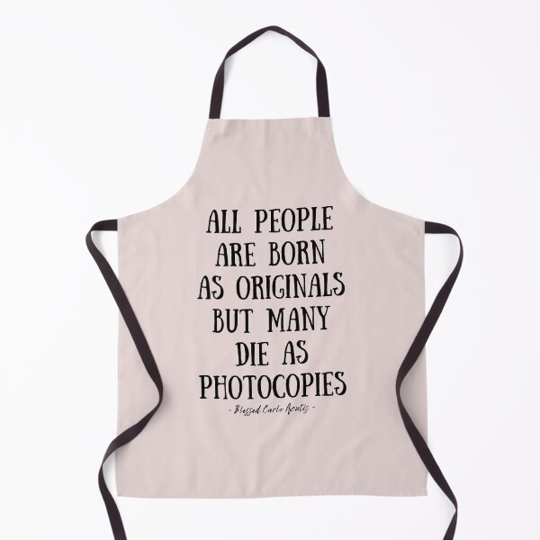 Item preview, Saint Carlo Acutis Canonization All People Are Born Originals designed and sold by PaperDreamPod.