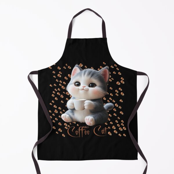 Artikelvorschau, Kaffee Katze entworfen und verkauft von FatCatStudios.