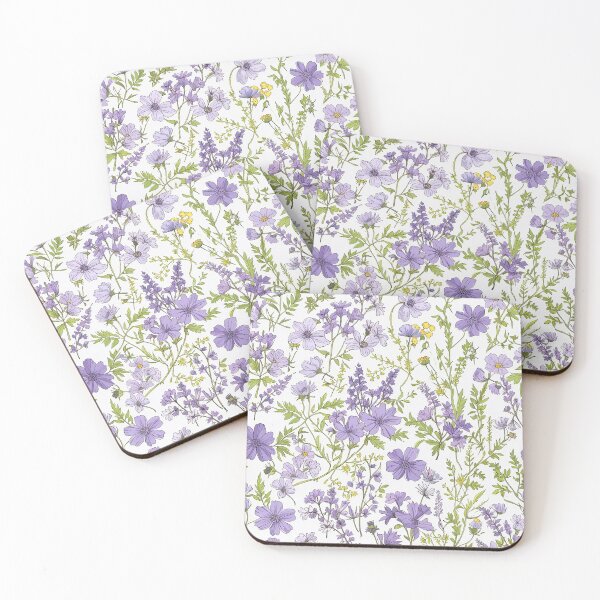 Item preview, Purple Flowers designed and sold by CoolPixels.