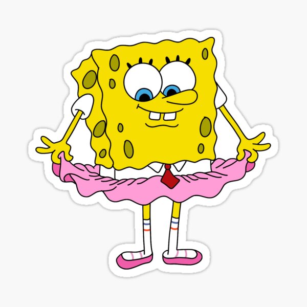 Item preview, Spongebob the Ballerina designed and sold by WillowTreeArt.