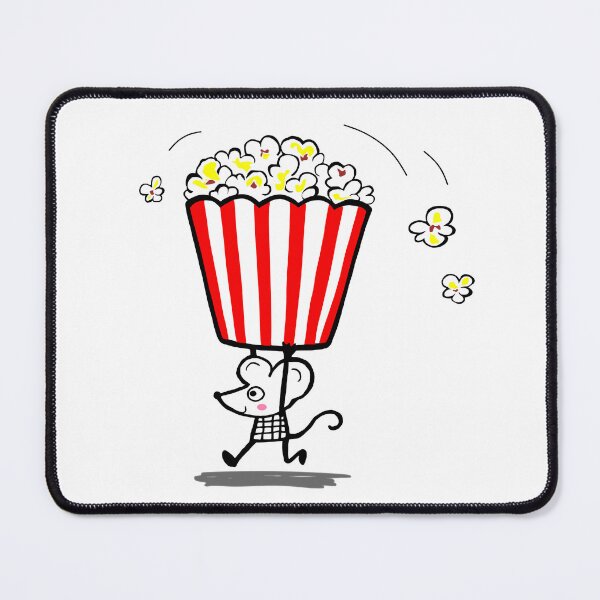 Item preview, Cute mouse carries popcorn designed and sold by Molido.