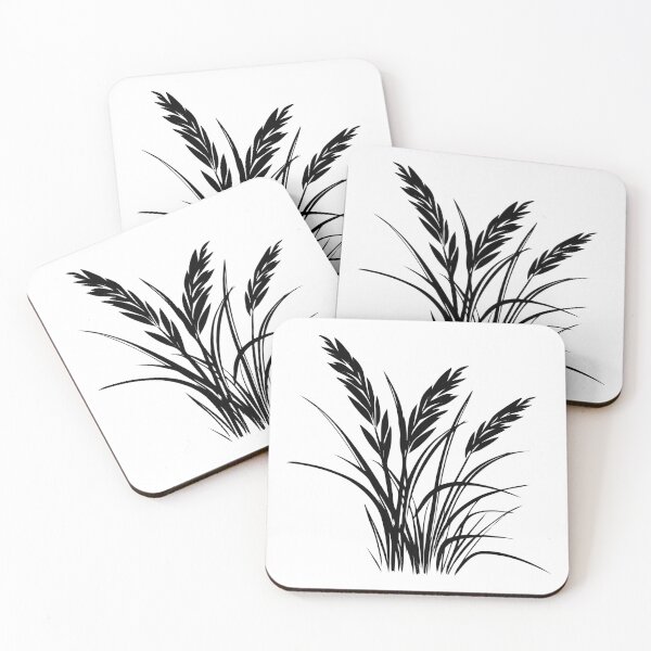 Item preview, Palay Rice Paddy Crop Grain Staple Asian Farm Cereal Plant Field  designed and sold by inkoutninja.