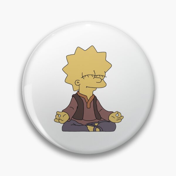 Artikelvorschau, Meditieren Lisa Simpson entworfen und verkauft von WillowTreeArt.