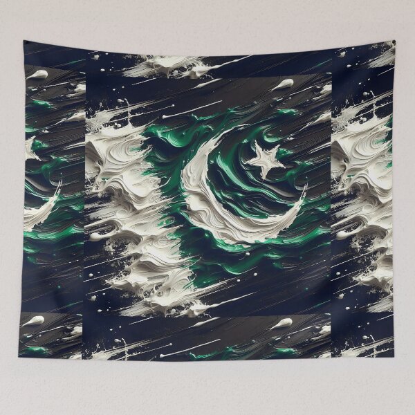 Item preview, Pakistan Flag designed and sold by Intriguing Designs.