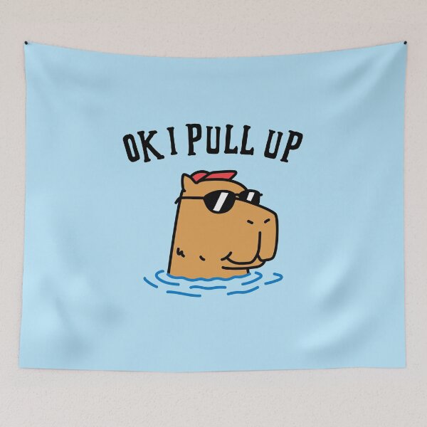 Item preview, Capybara Ok I Pull Up designed and sold by 87-Aesthetics.