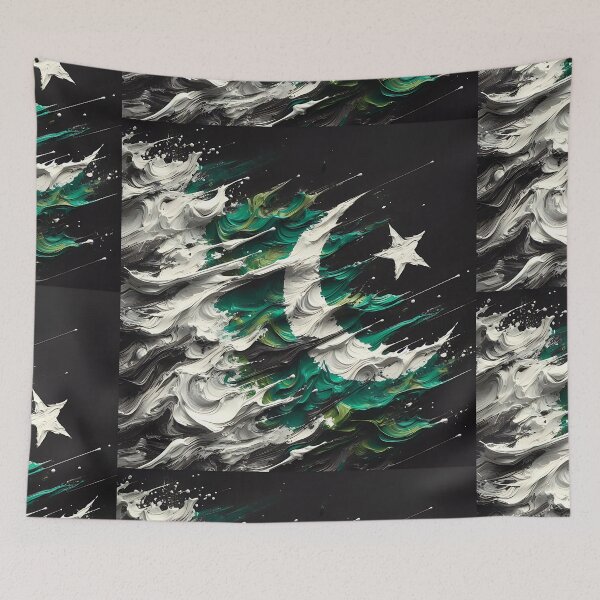 Item preview, Pakistan Flag designed and sold by Intriguing Designs.