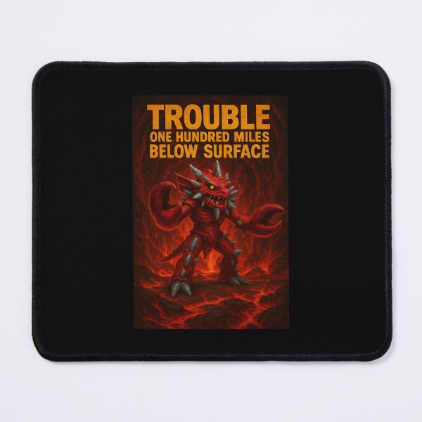 Item preview, Trouble One Hundred Miles Below Surface designed and sold by KonureKing.