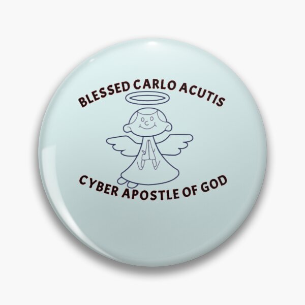 Item preview, Blessed Carlo Acutis Cyber Apostle of God designed and sold by PaperDreamPod.