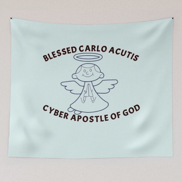 Item preview, Blessed Carlo Acutis Cyber Apostle of God designed and sold by PaperDreamPod.