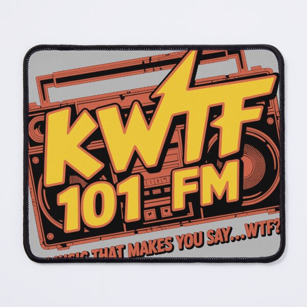 Item preview, KWTF 101FM – WTF Waves designed and sold by Scott Black.