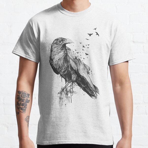 Born to be free (bw) Classic T-Shirt