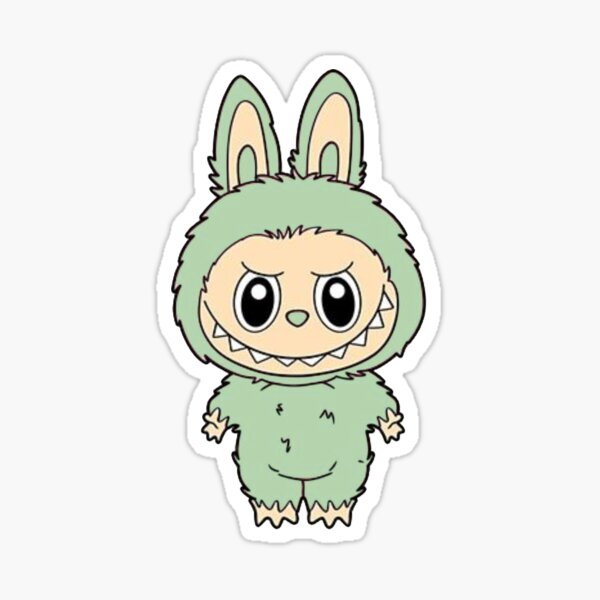 Item preview, Green Labubu: The Monsters Macaron Series - Green Grape designed and sold by Little Moodz.