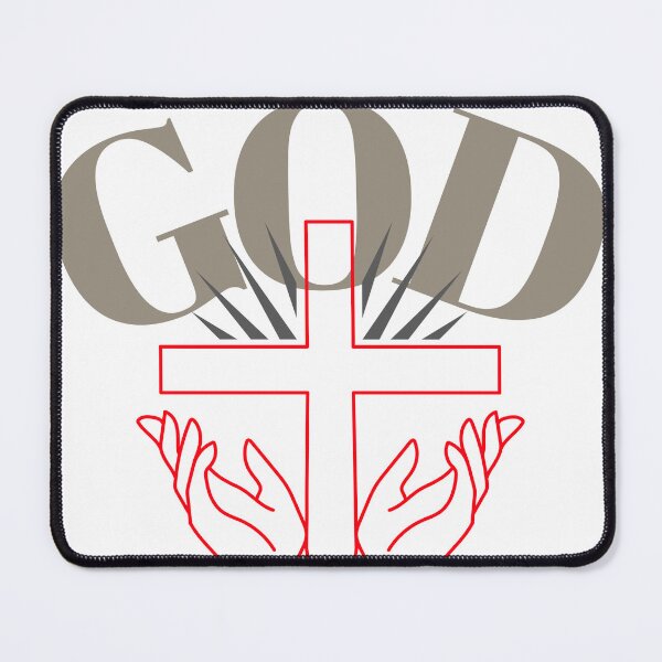 Item preview, Inspirational Unisex Heavy Cotton Tee - "God Is My Strength", Motivational Shirt, Faith-Based Apparel, Workout Gear, Christian - god is god designed and sold by UsandCoDesigns.