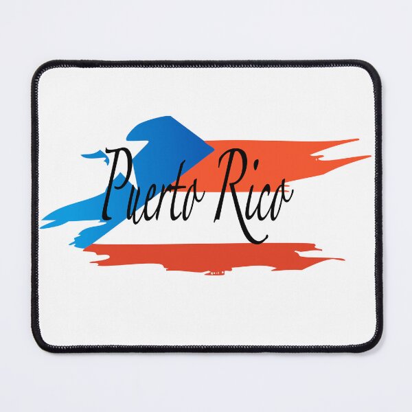 Item preview, Puerto Rico Flag Brushstroke Typography Art – Caribbean Pride Design designed and sold by DcDaveofficial.