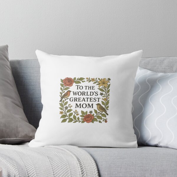 Item preview, Floral Tribute – Retro Botanical Mom Card designed and sold by Daniel-DL.