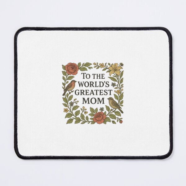 Item preview, Floral Tribute – Retro Botanical Mom Card designed and sold by Daniel-DL.