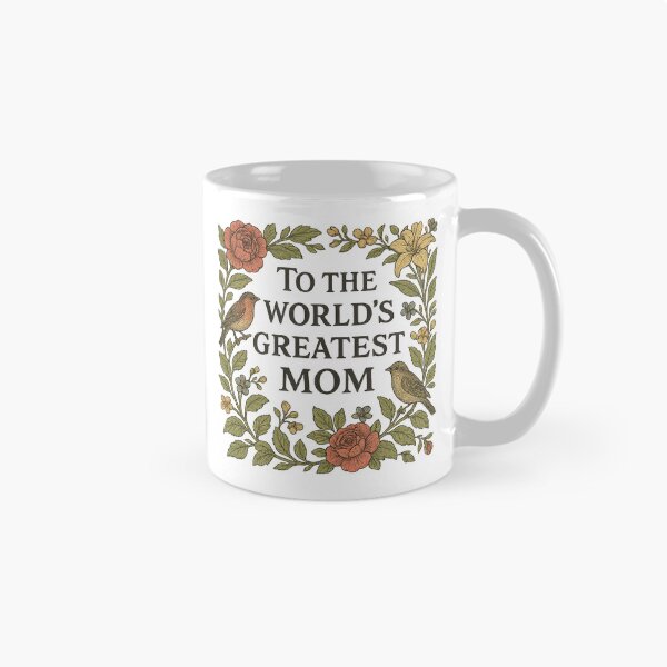 Item preview, Floral Tribute – Retro Botanical Mom Card designed and sold by Daniel-DL.