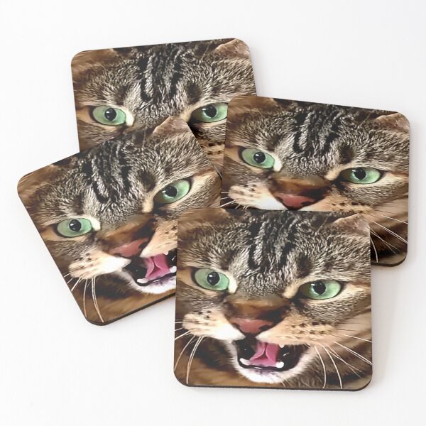 Item preview, Angry Cat Artwork  designed and sold by 3triadstore.