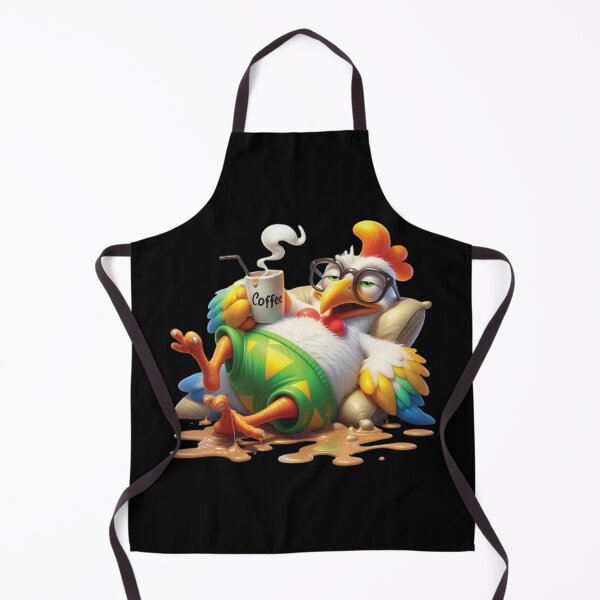 Item preview, Rooster Spills Coffee In Bed designed and sold by scooterbaby.