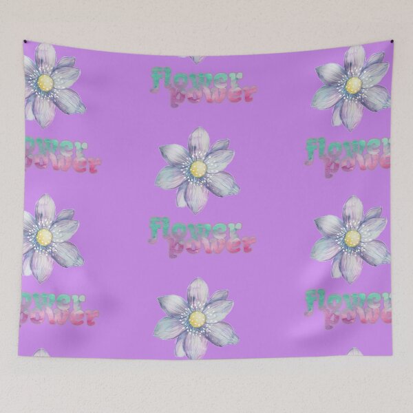 Item preview, flower power t-shirt designed and sold by francodelgrando.