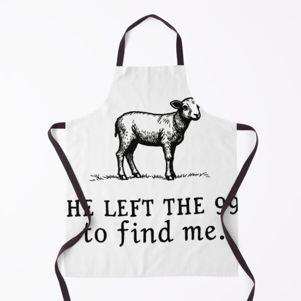 Item preview, He Left the 99 to Find Me Christian Minimalist Faith Design designed and sold by haitrieuic96.