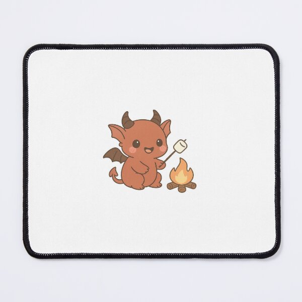 Item preview, Campfire Devil – Kawaii S’mores Buddy designed and sold by Daniel-DL.