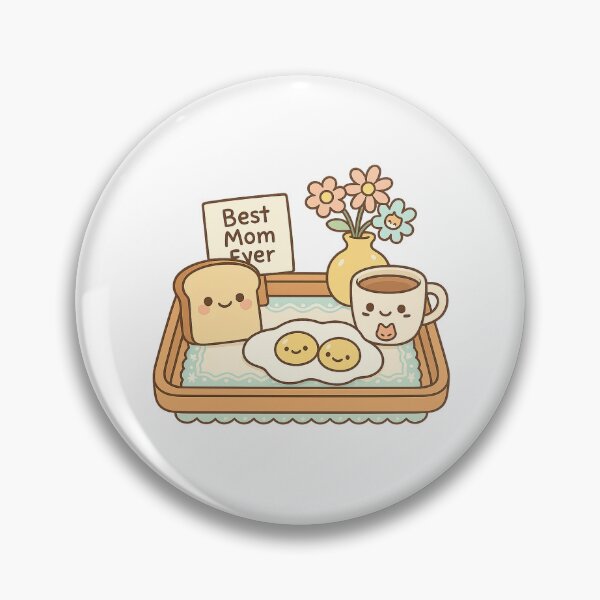Item preview, Best Mom Ever – Kawaii Breakfast Surprise designed and sold by Daniel-DL.