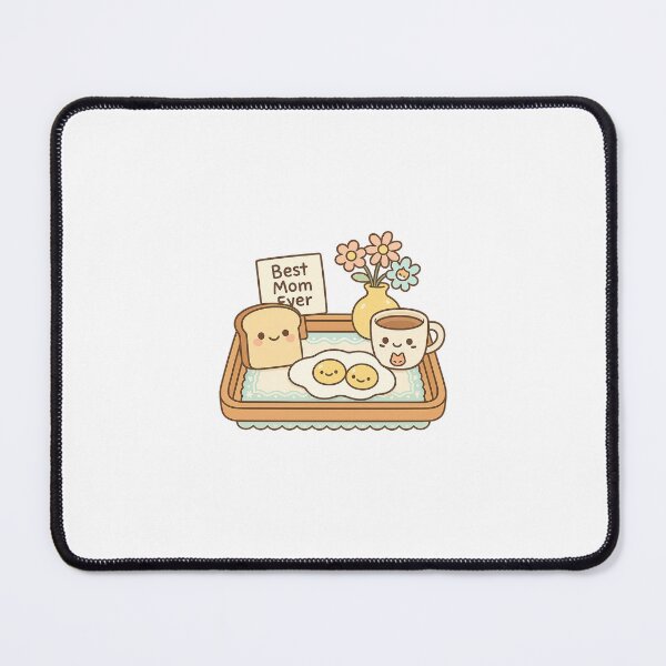 Item preview, Best Mom Ever – Kawaii Breakfast Surprise designed and sold by Daniel-DL.