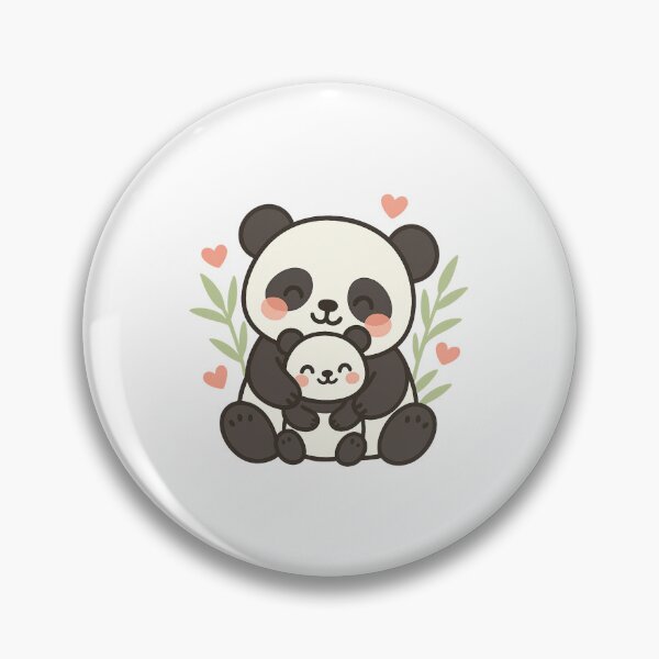 Item preview, Mama Panda Hugs – Kawaii Love designed and sold by Daniel-DL.