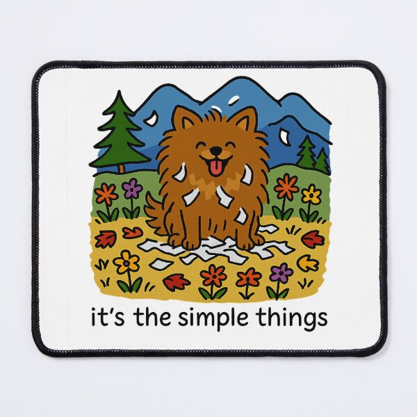Item preview, Pomeranian- it's the simple things designed and sold by jonnyboy98.