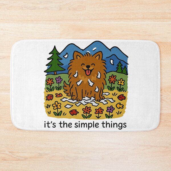 Item preview, Pomeranian- it's the simple things designed and sold by jonnyboy98.