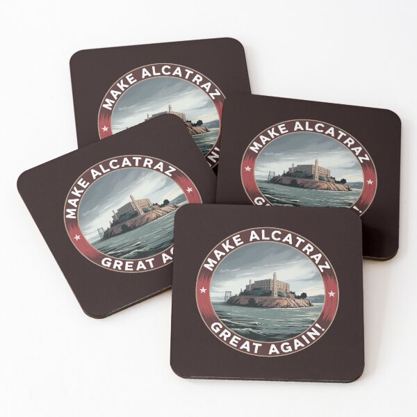 Item preview, Make Alcatraz Great Again! Red Circle Design! designed and sold by Peter Stawicki.