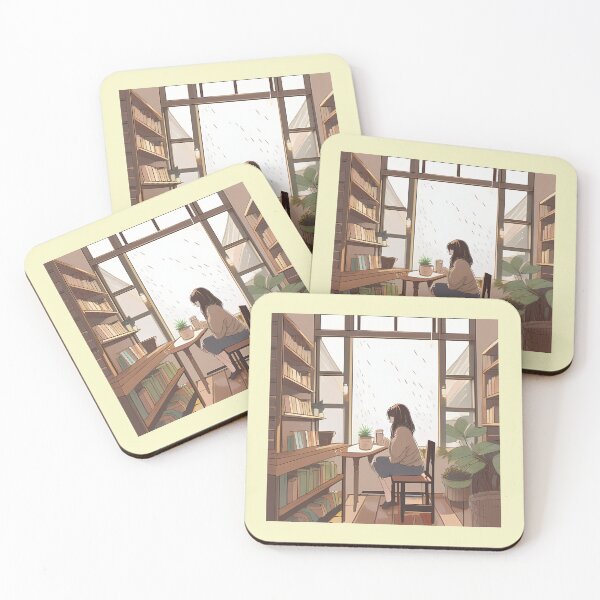 Item preview, Cozy Tea Shop designed and sold by FiaFiaPress.