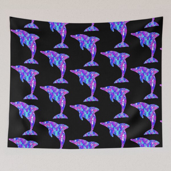 Item preview, Dolphin Tie Dye Sticker designed and sold by KGN  CREATIVITY.
