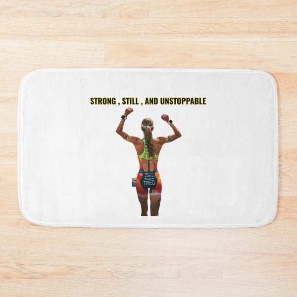 Item preview, "Strong, Still, and Unstoppable – Tri Like a Champion" designed and sold by Triathlongram.